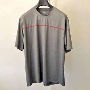 SALOMON Grey Sports Wear Short Sleeves  Men’s T Shirt Size XXL.